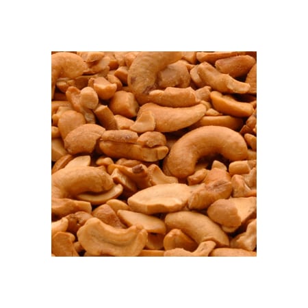 Azar Azar Roasted Salted Piece Cashew 2lbs Bag, PK3 7113296